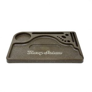 BLAZY SUSAN HEMP PLASTIC TRAY