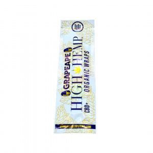 HIGH HEMP ORGANIC WRAPS GRAPEAPE CBD+