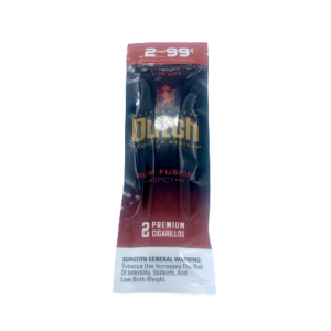DUTCH MASTERS RUM FUSION 2 CIGARRILLOS