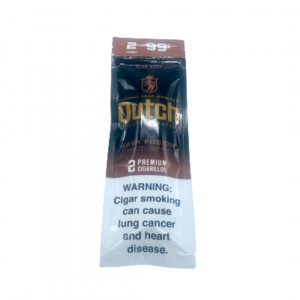 DUTCH MASTERS JAVA FUSION DELUXE 2 CIGARRILLOS