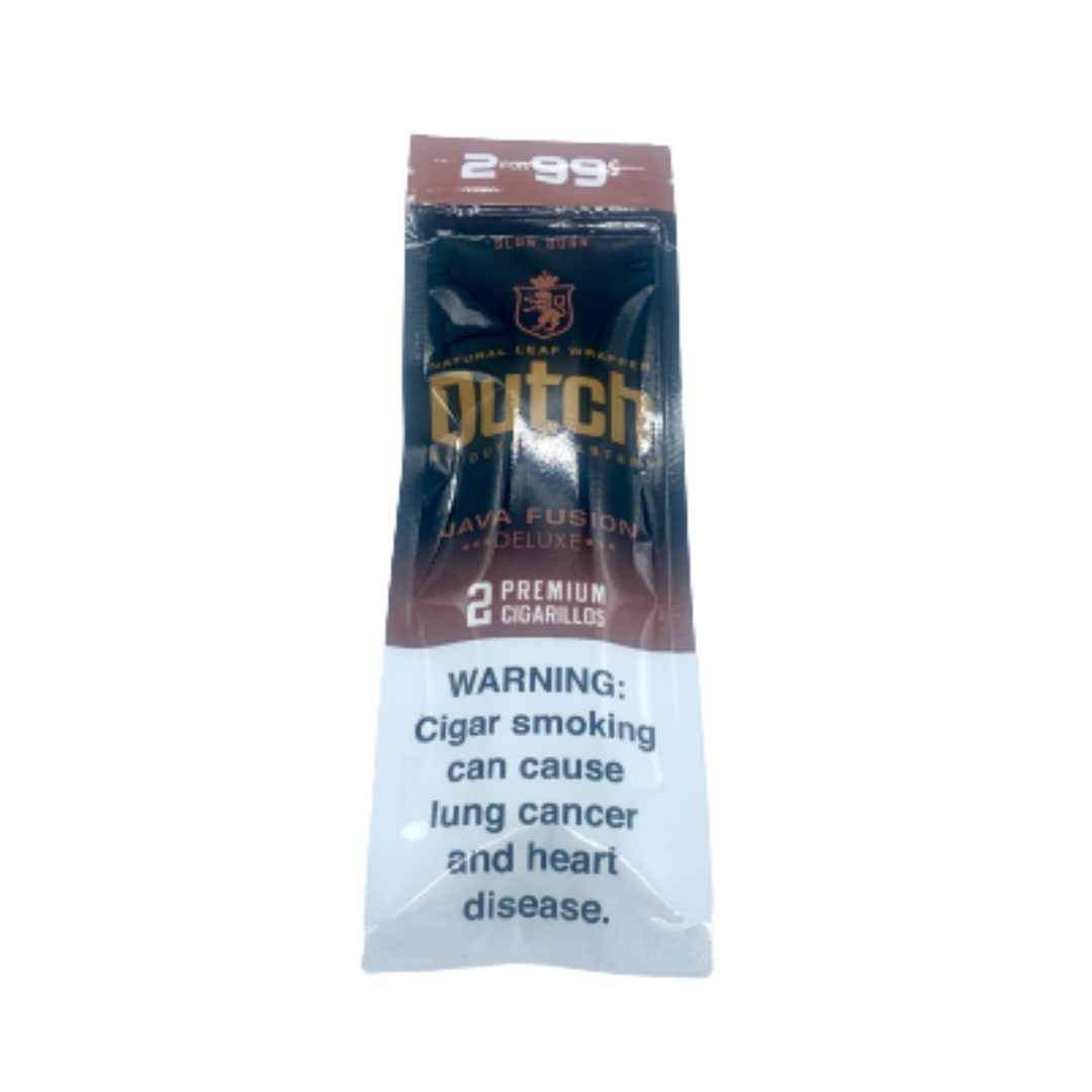 DUTCH MASTERS JAVA FUSION DELUXE 2 CIGARRILLOS