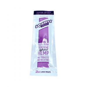 KUSH WRAPS TERPENE INFUSED HEMP PURPLE