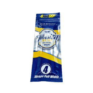 TWISTED HEMP WRAPS BLUE BANANA