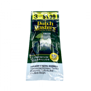 DUTCH MASTERS GREEN 3 CIGARRILLOS