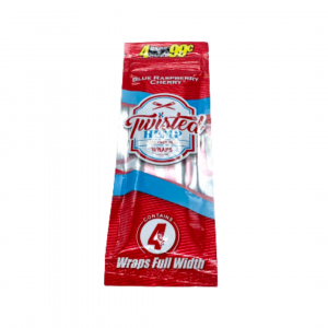 TWISTED HEMP WRAPS BLUE RASPBERRY CHERRY